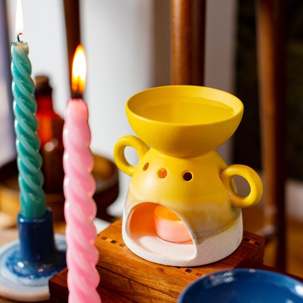 Žuta aroma lampa Sass & Belle Bohemian Home Mojave-image-1