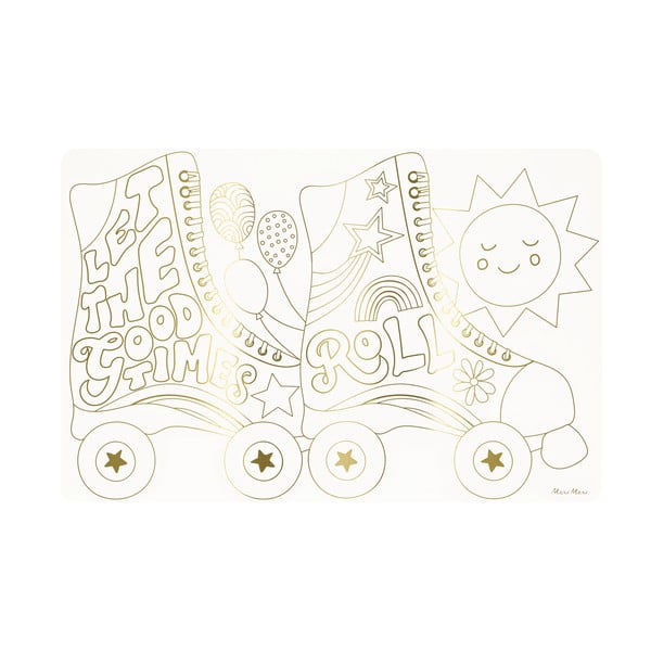 Papirnati podmetač 8 kom 28x42.5 cm Happy Icons – Meri Meri-image-4