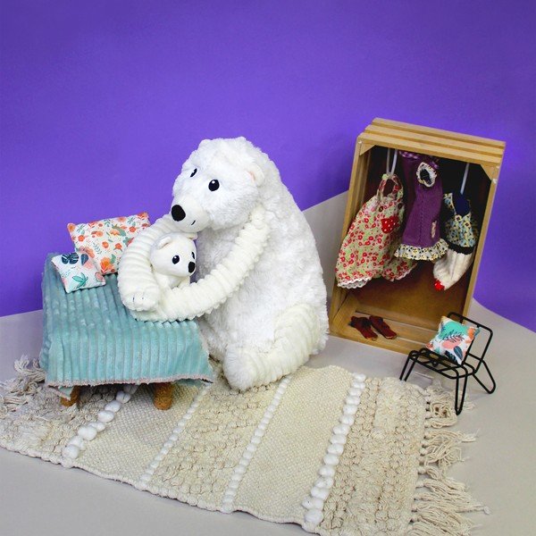 Plišane igračke u setu 2 kom Ptipotos Grobidou – Les Deglingos-image-2