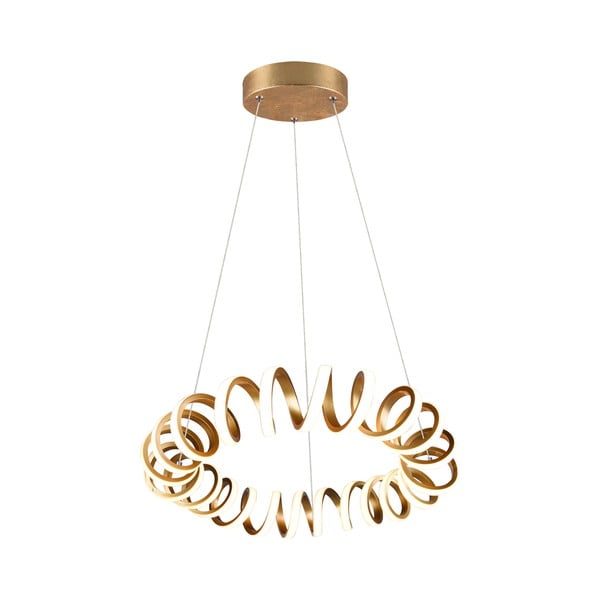 LED viseća svjetiljka u zlatnoj boji ø 55 cm Curl – Trio-image-2