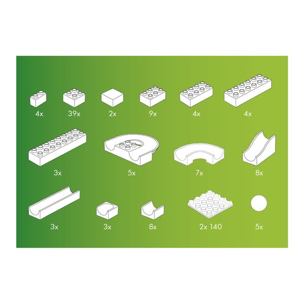 Hubelino Basic komplet za staze za loptice-image-4