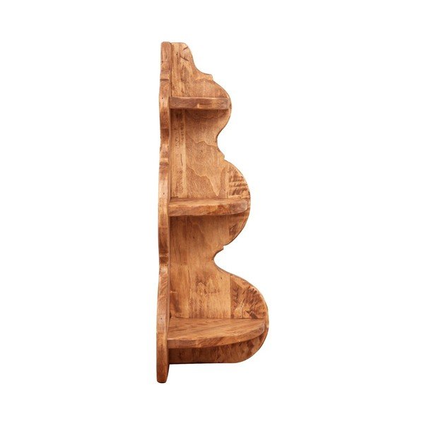 Set od 2 drvene police Biscottini Simple-image-1
