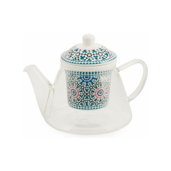 Čajnik s porculanskom cjediljkom za rastresiti čaj Villa d&#39;Este Bisanzio