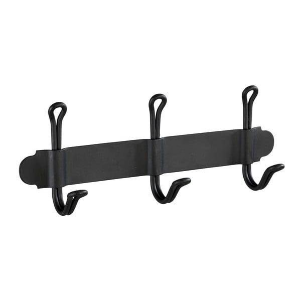 Crna trostruka samodržeća zidna kuka Wenko Nostalgia-image-2