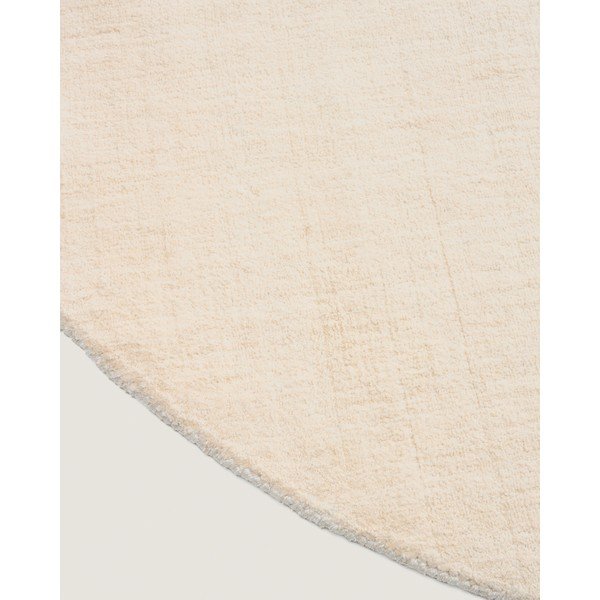 Krem okrugao tepih ø 200 cm Empuries – Kave Home-image-3