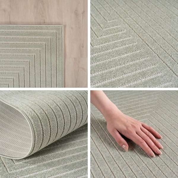 Zeleni unutarnji i vanjski tepih 160x230 cm Nova 1202 – Ayyildiz Carpets-image-2