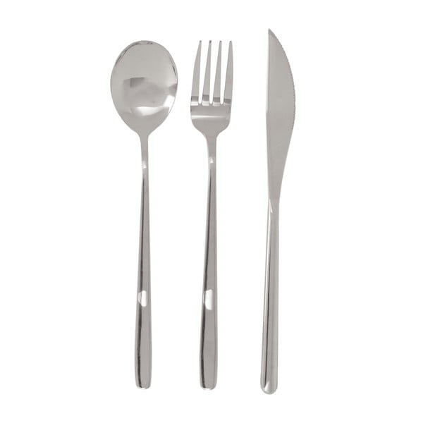 Pribor 6 kom od nehrđajućeg čelika u srebrnoj boji Mimo – Premier Housewares-image-2