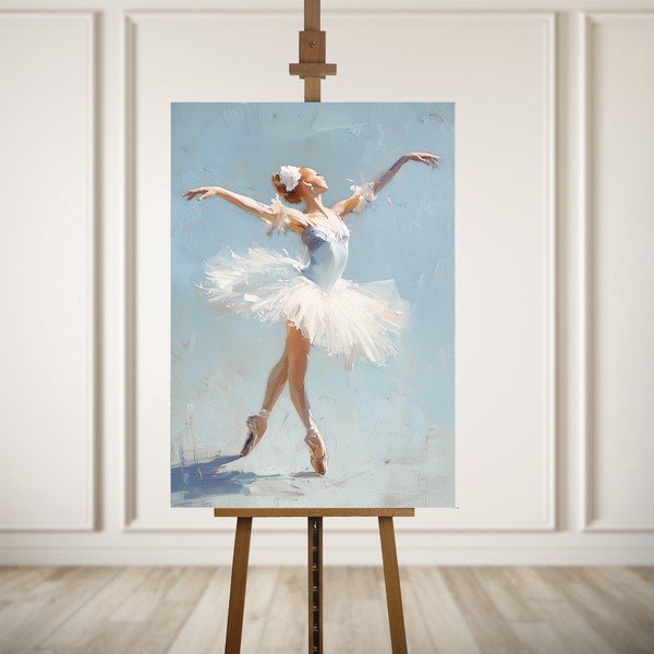 Slika s ručno oslikanim elementima 70x100 cm Grace – Styler-image-4