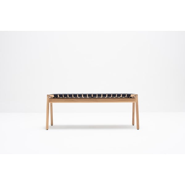 Klupa u crno-prirodnoj boji Klupa - Gazzda-image-4