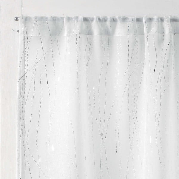 Bijele prozirne zavjese u setu 2 kom 70x200 cm Filiane – douceur d'intérieur-image-1