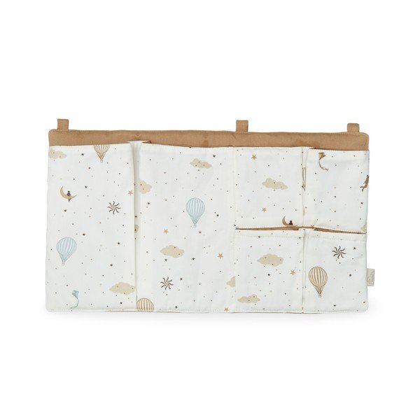 Džep za krevetić od organskog pamuka boje slonovače 42 cm Dreamland – Cam Cam Copenhagen