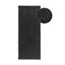 Crna staza jutenia 80x200 cm Bouclé – Hanse Home