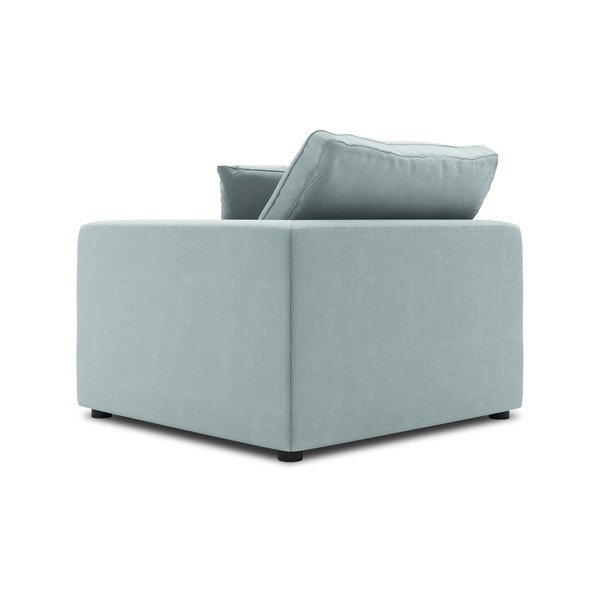 Svijetloplavi kutni dio modularne sofe od samta Windsor & Co Sofas Galaxy, desni kut-image-3