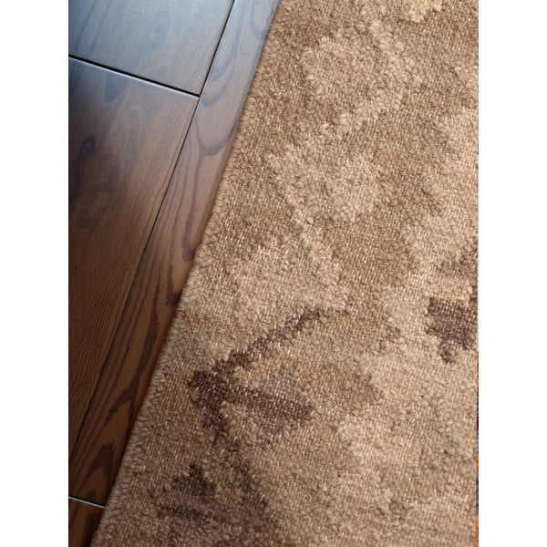 Svijetlo plavi/bež obostrani/ručno rađen vunen tepih 160x230 cm Kamal Dune – Nouristan-image-4