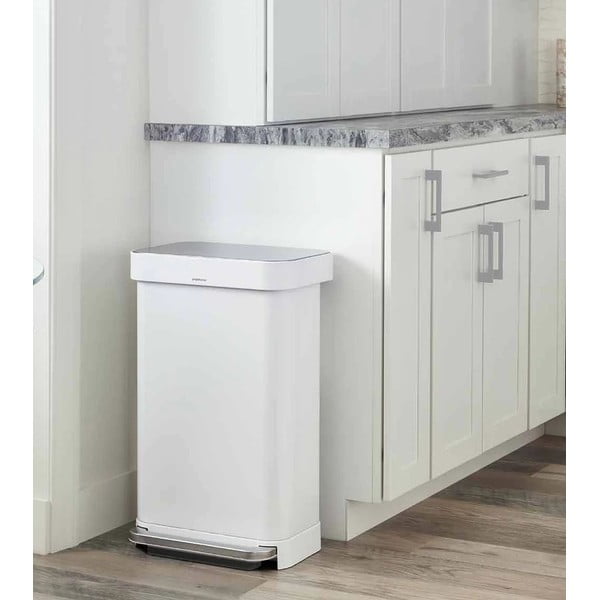 Bijela kanta za otpatke simplehuman, 45 l-image-1