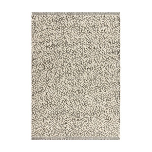 Sivi ručno rađen tepih od mješavine vune 120x170 cm Claude – MADE