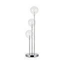 Svijećnjak u srebrnoj boji Markslöjd Master Trio, visina 60 cm