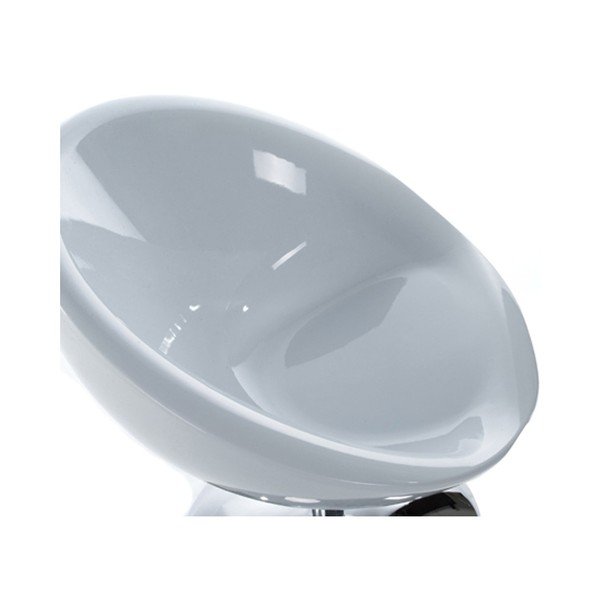 Bijela okretna stolica Kokoon Design Bowl-image-2
