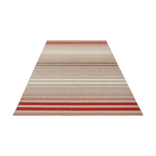 Crveno-krem vanjski tepih NORTHRUGS Paros, 160 x 230 cm-image-1