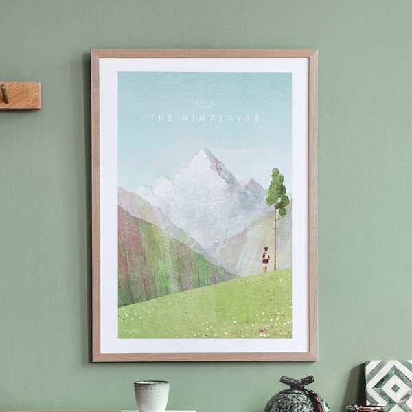 Poster Travelposter Himalayas, 50 x 70 cm-image-2