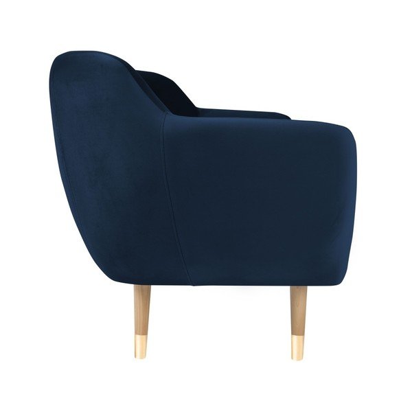 Tamnoplava fotelja Mazzini Sofas Amelie-image-4