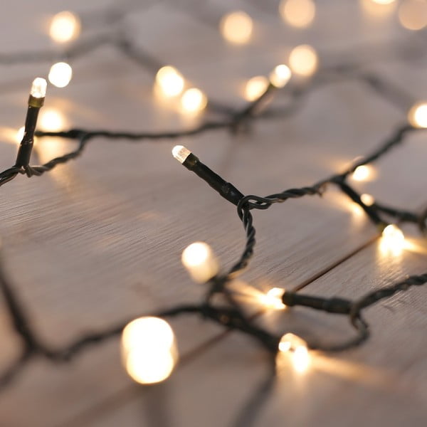 Zelena LED svijetleća girlanda DecoKing Basic, 100 svjećica, duljina 10,43 m-image-1