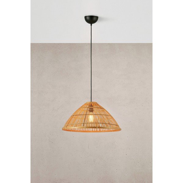 Viseća svjetiljka u prirodnoj boji s bambusovim sjenilom ø 58 cm Capello – Markslöjd-image-1