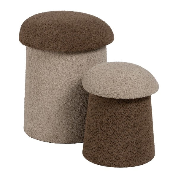 Smeđi/bež tabure – Ixia