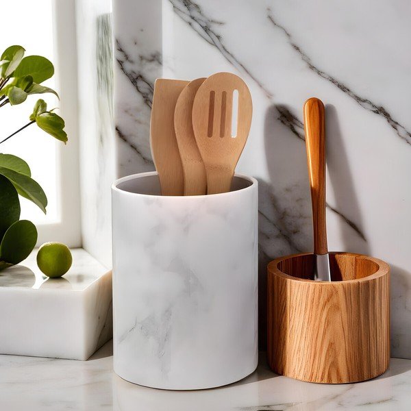Držač za kuhinjski pribor od nehrđajućeg čelika Easton – Premier Housewares-image-1