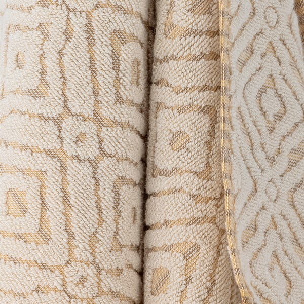 Senf žuti/krem pamučan ručnik 100x50 cm Malou – Bloomingville-image-2