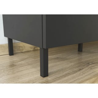Siva TV komoda u dekoru hrasta 164x47 cm California - Germania