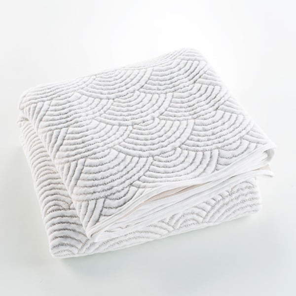 Bijeli/bež set prekrivača i jastučnice od jeseya 220x240 cm Cassandra – douceur d'intérieur