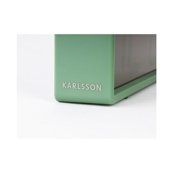 Karlsson Coy zelena stolna budilica-image-1