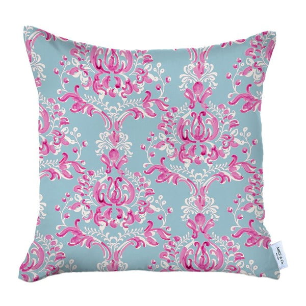 Plavo-ružičasta jastučnica Mike & Co. New York Butterflies, 43 x 43 cm