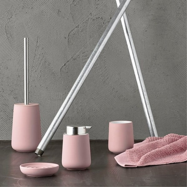 Ružičasta porculanska kupaonska čaša Zone Nova-image-2