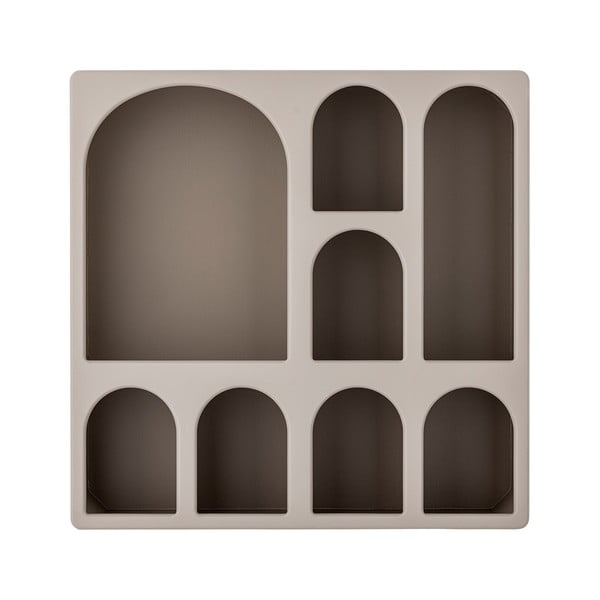 Sivo-bež polica s više razina 48 cm Graphia – Bloomingville