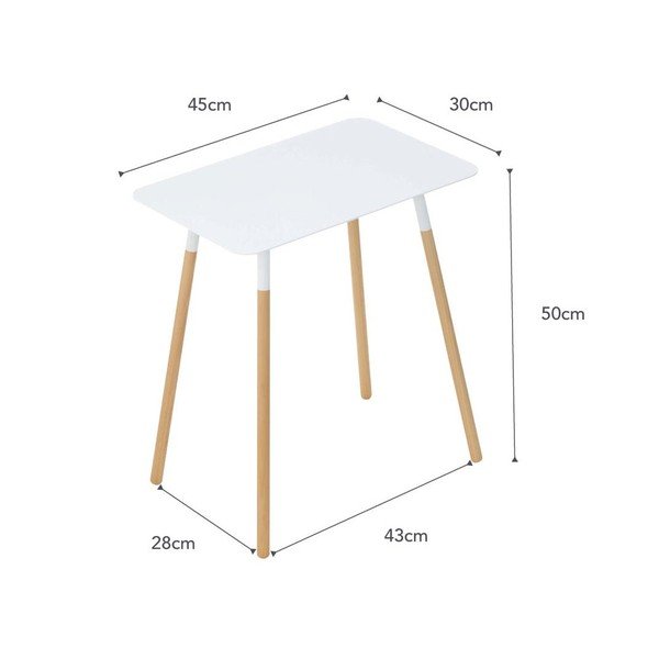 Metalni pomoćni stol 30x45 cm Plain – YAMAZAKI-image-3