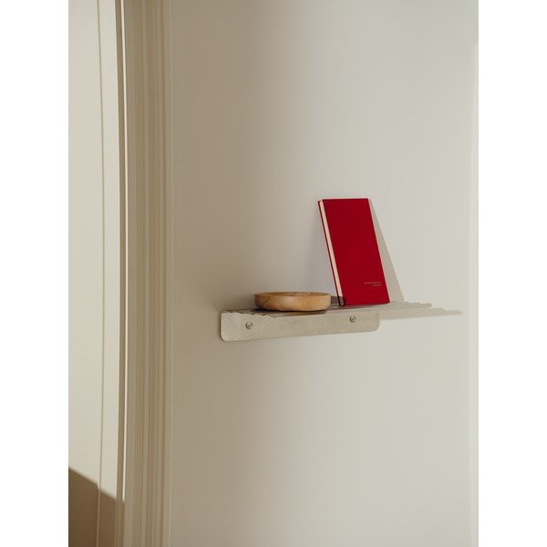 Metalna polica u srebrnoj boji 50 cm Olbi – noo.ma-image-1