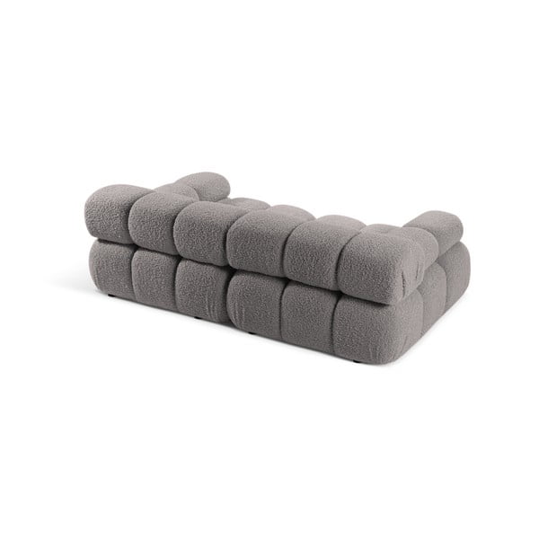 Svijetlo siva sofa od bouclé tkanine 188 cm Bellis – Micadoni Home-image-4