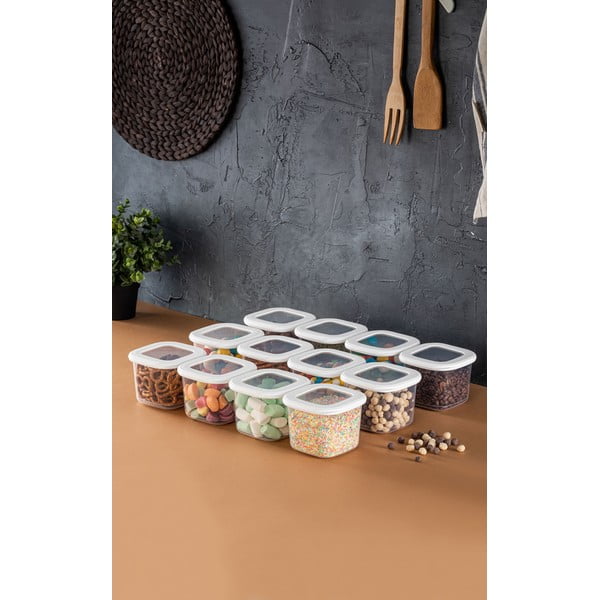 Posude za namirnice u setu 12 kom za čuvanje hrane Fresco – Hermia-image-1