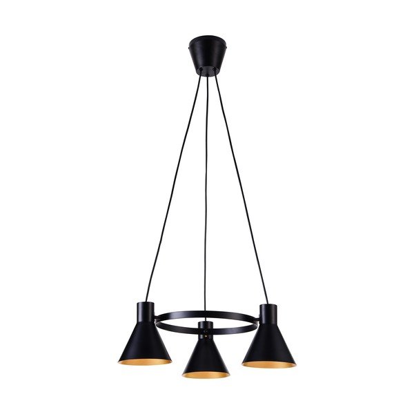 Crna/u brončanoj boji viseća svjetiljka More – Candellux Lighting