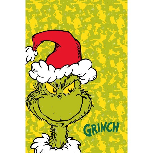 Zelena deka za bebe od flisa 100x150 cm Grinch – Jerry Fabrics