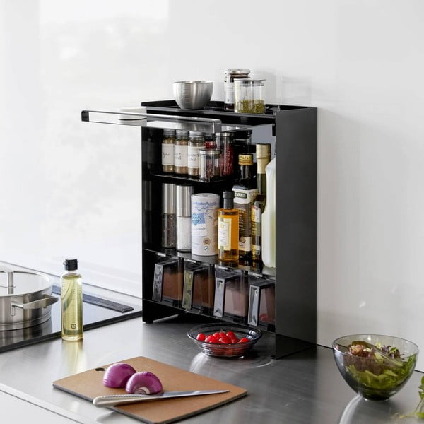 Metalni organizator začina Tower – YAMAZAKI-image-1