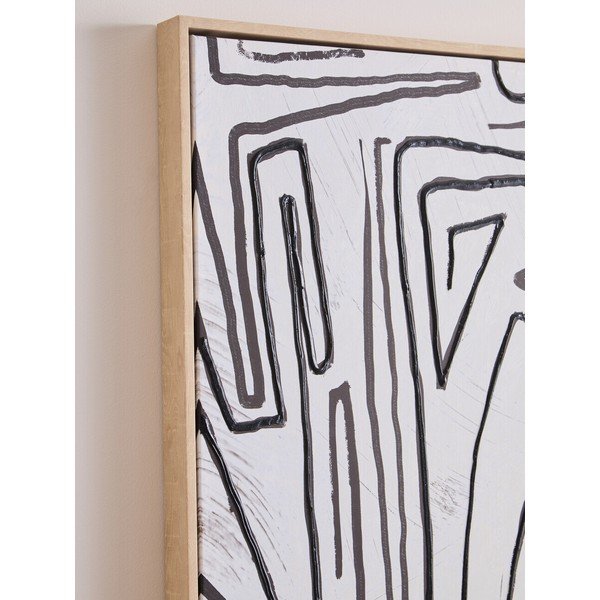 Slika s okvirom/na platnu 83x123 cm Astratto – Premier Housewares-image-4