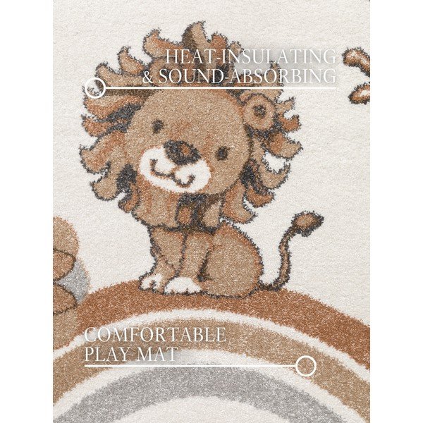 Krem dječji tepih ø160 cm Roar like a Lion – Villeroy&Boch-image-2