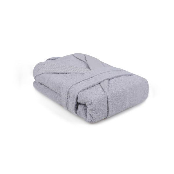Sivi pamučni kućni ogrtač L Cappa – Foutastic-image-2