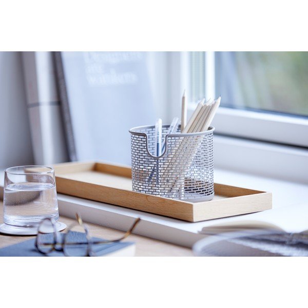 Siva metalna košara za pohranu Zone Inu, ø 10 cm-image-2