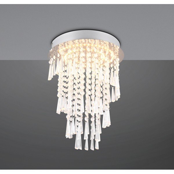 LED stropna svjetiljka u srebrnoj boji ø 30 cm Pomp – Reality-image-3