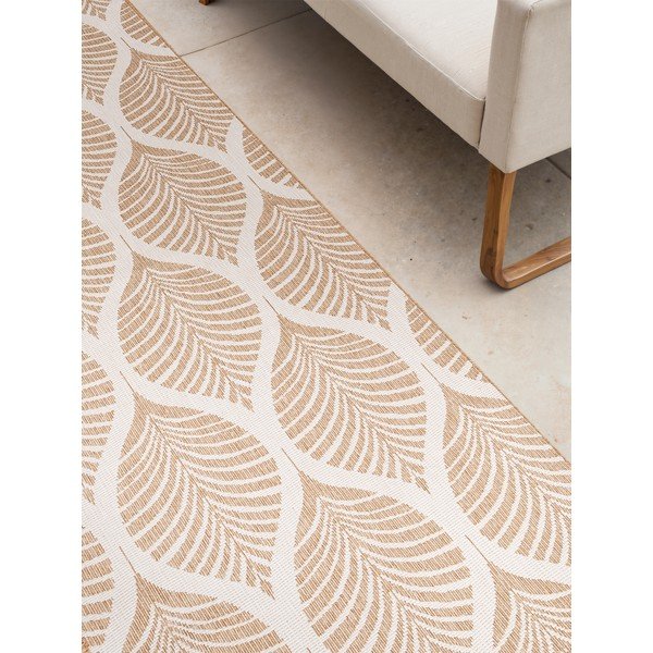 Bež/boje slonovače unutarnja i vanjska staza 80x250 cm Duet Liora – NORTHRUGS-image-4