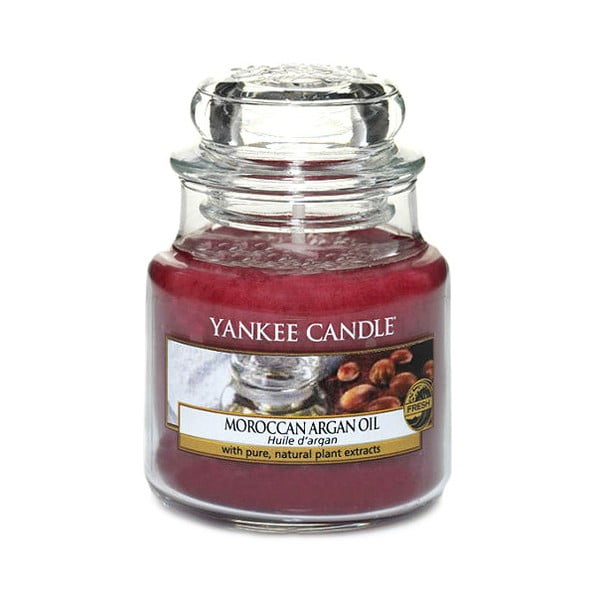 Marokansko arganovo ulje Yankee Candle, vrijeme gorenja 25 - 40 sati